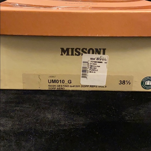 MISSONI Cestino Ankle bootie - Violet - Picture 12 of 12